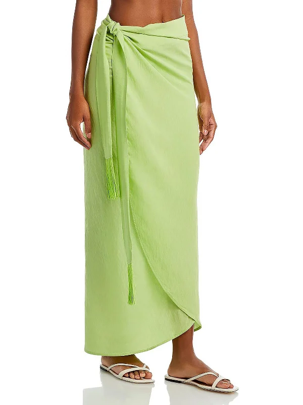 Womens Tie Waist Summer Cover-Up