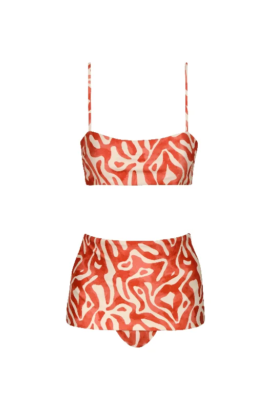 Anne Coral Domus Top & Atalia Coral Domus Bottom