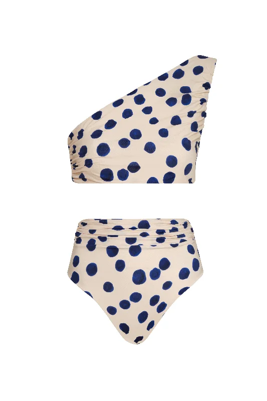 Leonor Blue Dots Top & Leo Blue Dots Bottom