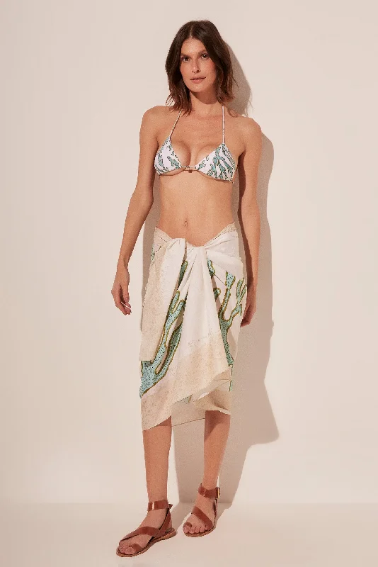 Localized Coral Sarong E3458A1830